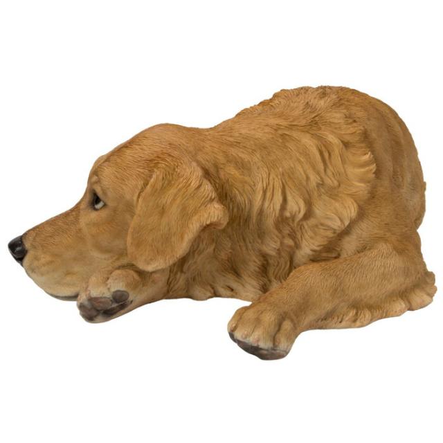 犬 置物 大きい うつぶせレトリバー 横幅74cm woobia ウービア かわいい おしゃれ ガーデン インテリア オブジェ 巨大 可愛い プレゼント 北欧 玄関 雑貨 動物 モダン 面白い 庭 ギフト 屋外 家 リアル 玄関先 ガーデンオーナメント_4