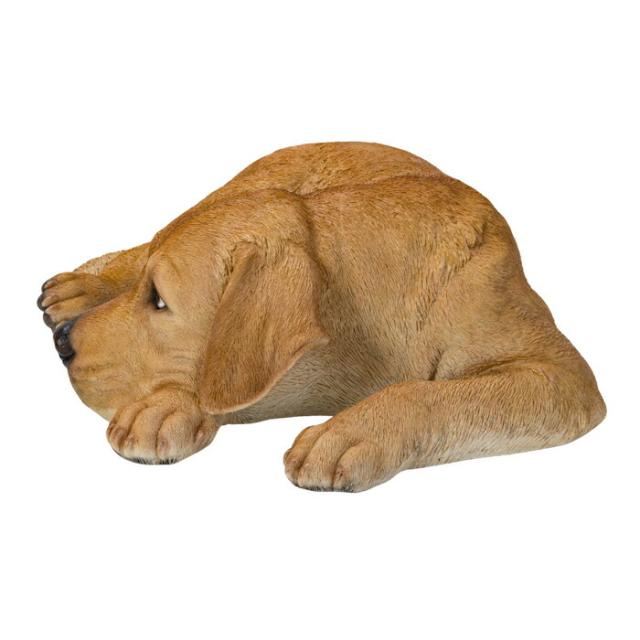 犬 置物 大きい うつぶせラブラドール・レトリバー 横幅72cm woobia ウービア かわいい おしゃれ ガーデン インテリア オブジェ 巨大 可愛い プレゼント 北欧 玄関 雑貨 動物 モダン 面白い 庭 ギフト 屋外 家 リアル 玄関先 ガーデンオーナメント_4