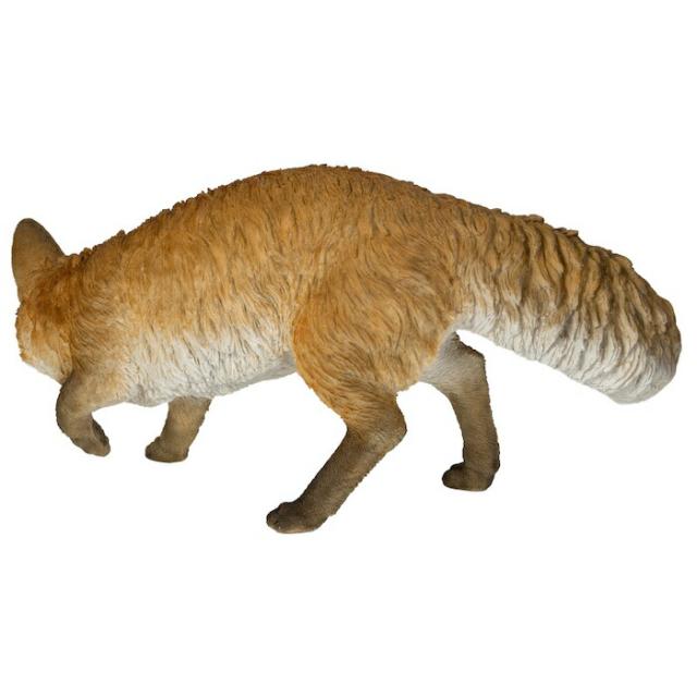 置物 動きだすキツネ 横幅49.5cm woobia ウービア 大きい かわいい おしゃれ ガーデン インテリア オブジェ 巨大 可愛い プレゼント 北欧 玄関 雑貨 動物 モダン 面白い 庭 ギフト 屋外 家 リアル 玄関先 ガーデンオーナメント_3