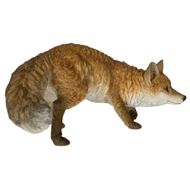 置物 動きだすキツネ 横幅49.5cm woobia ウービア 大きい かわいい おしゃれ ガーデン インテリア オブジェ 巨大 可愛い プレゼント 北欧 玄関 雑貨 動物 モダン 面白い 庭 ギフト 屋外 家 リアル 玄関先 ガーデンオーナメント_4