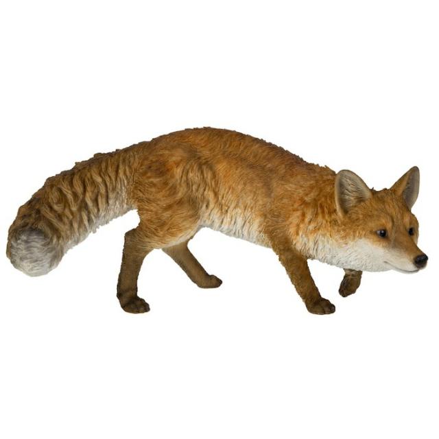 置物 動きだすキツネ 横幅49.5cm woobia ウービア 大きい かわいい おしゃれ ガーデン インテリア オブジェ 巨大 可愛い プレゼント 北欧 玄関 雑貨 動物 モダン 面白い 庭 ギフト 屋外 家 リアル 玄関先 ガーデンオーナメント_5