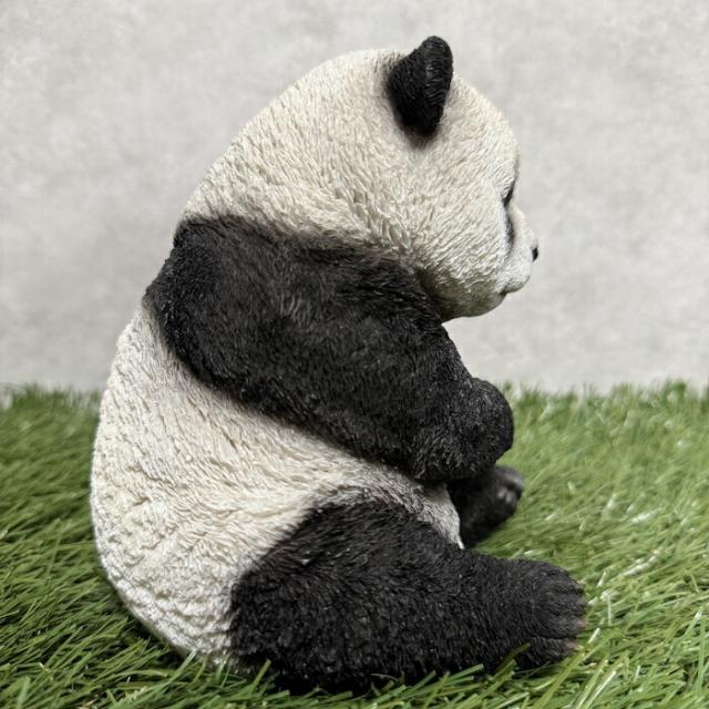 置物 お座りパンダ 高さ14.5cm woobia ウービア かわいい おしゃれ
