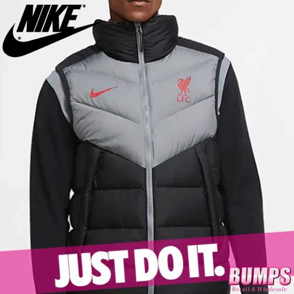 Nike ナイキ ダウンベスト ジャケット メンズ リヴァプールfc ウィンドランナー グレーダックダウン フェザー アウター ブルゾン ジャンの通販はau Pay マーケット Bumps