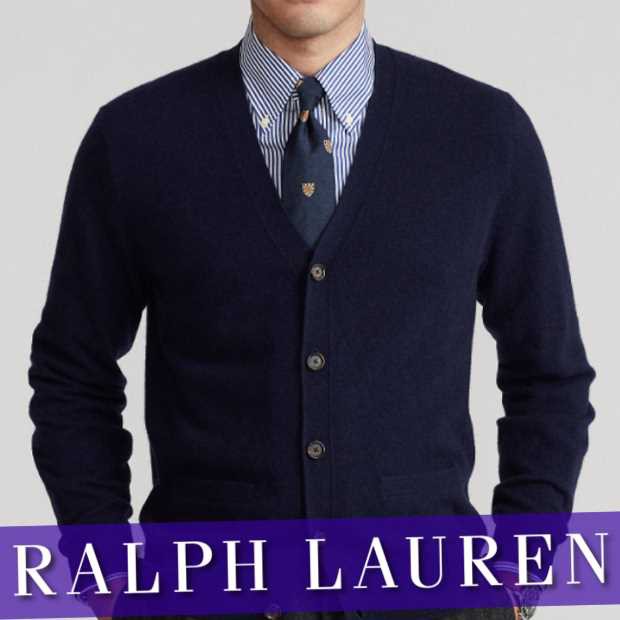 RALPH LAUREN ラルフローレン ニットカーディガン セーター カシミア-