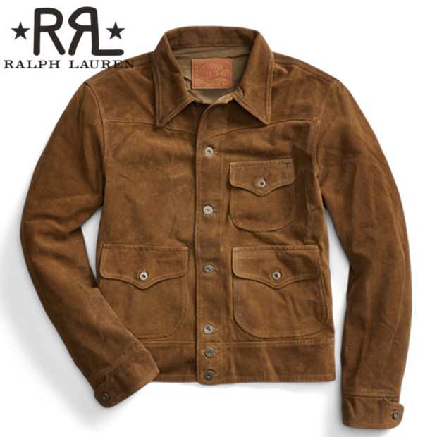 RRL ダブルアールエル ジャケット アウター メンズ ラフアウト スエードレザー ジャケット 新作 ヴィンテージ｜au PAY マーケット