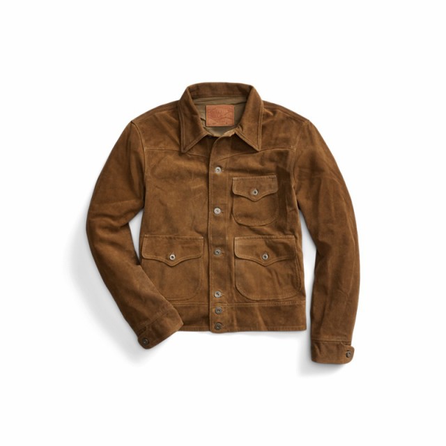 RRL スエード　レザージャケット