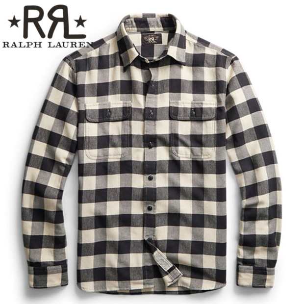 春夏の新作入荷 RRL ダブルアールエル シャツ メンズ バッファロー