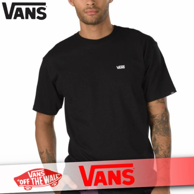 バンズ VANS Tシャツ 半袖 メンズ レフト チェスト ロゴ Tシャツ 新作