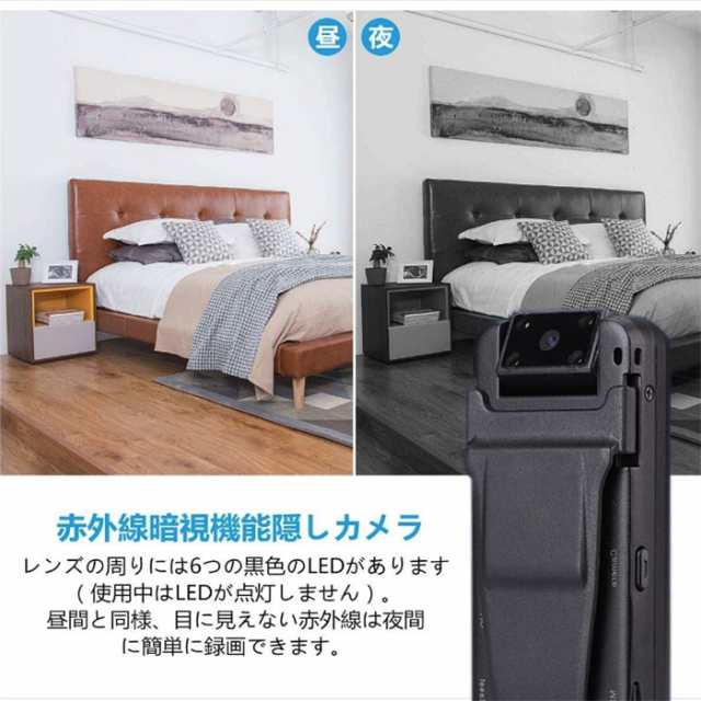 防犯カメラ 超小型 ポケット 収納 wi-fi スリム ネットワーク 高画質