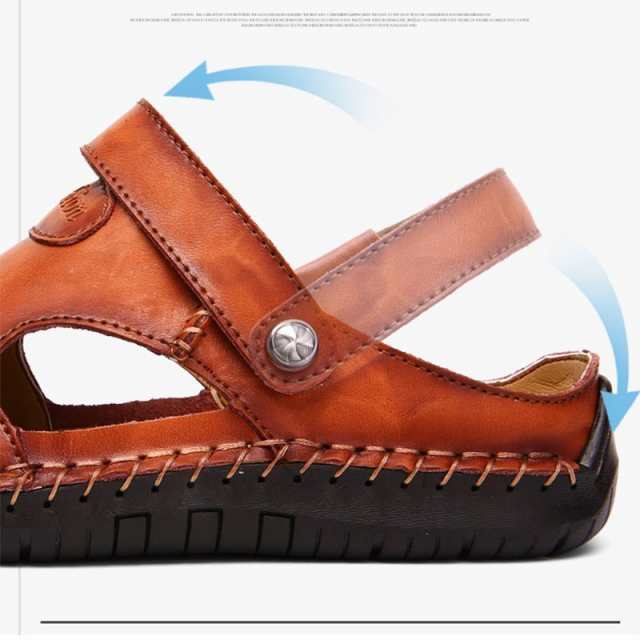 サンダル メンズ SANDAL ベルト 革 コンフォートサンダル 靴 大きいサイズ 海 ビーチ 旅行 カジュアル 滑り止め 父の日 履きやすいの通販はau  PAY マーケット - 防犯カメラハウス