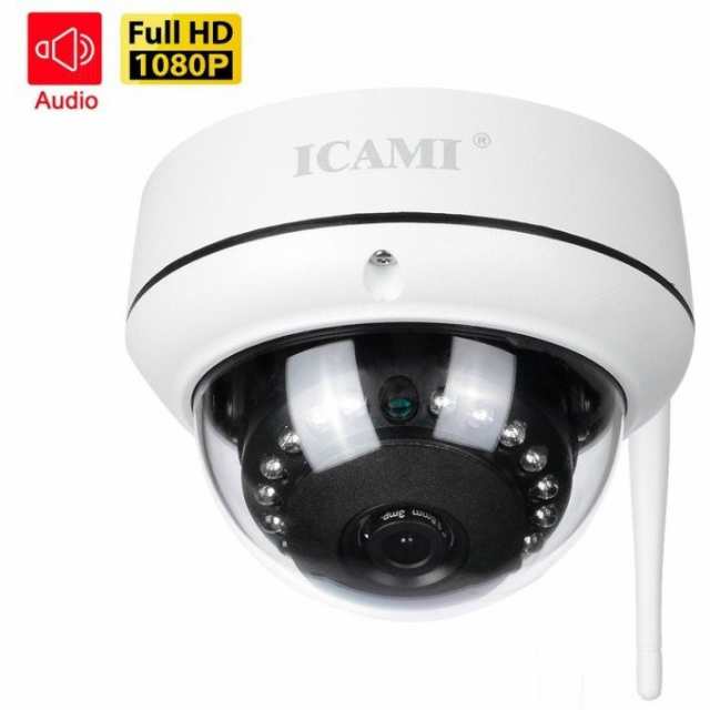 防犯カメラ 屋内 ワイヤレス Sdカード 長時間録画 見守りカメラ 1080p Icami Ca 530c Rの通販はau Pay マーケット 防犯カメラハウス