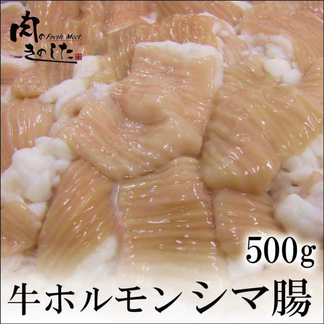 誠実 牛ホルモン シマ腸 500g しま腸 焼肉 もつ鍋