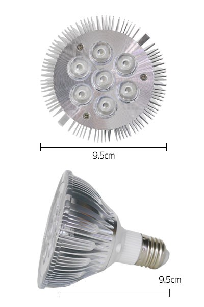 E26口金 14w 珊瑚 植物育成 水草用 水槽用 Led アクアリウムスポットライト 青4灯 赤3灯 Ql 04 の通販はau Pay マーケット World Net