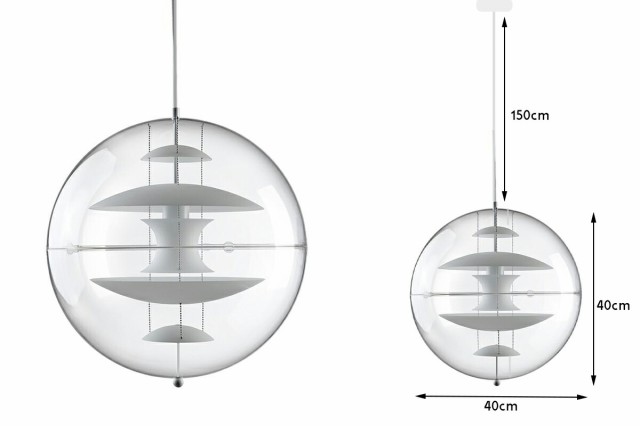 【大セール】ヴェルナーパントン VP GLOBE 40 ペンダントライト 北欧 サスペンションライト 吊り下げランプ ミッドセンチュリー  デザイナ｜au PAY マーケット