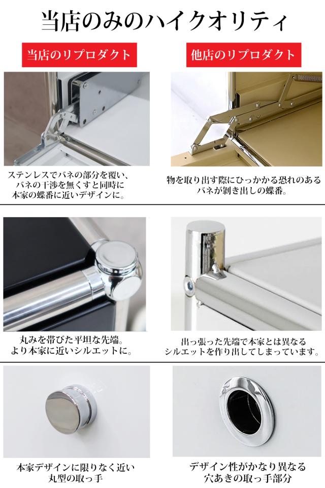 サイドボード リプロダクト Module 北欧 組み立て サイドボード 幅75.5cm 国内在庫 オープンラック キャビネット チェスト リビング 収納 モダン モジュール デスク 家具 ML-08WH_6