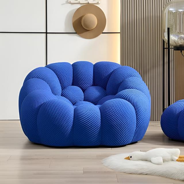 ウレタンソファ 圧縮ソファ 一人掛け Bubble バブルソファ メッシュ ソファ アームレスト付き 一人用ソファ 一人用 1P チェア 椅子 おしゃれ ローソファ フロアソファ モダン デザイナー 北欧 高反発ウレタン リプロダクト SFA-14BJ_9
