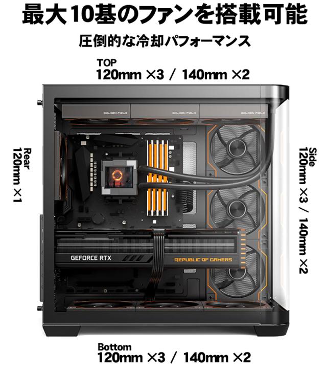 マ*】様 自作デスクトップPC ブラック スリムケースWindows11 デスクトップ ケース デスクトップケース PCケース ゲーミングPC 270