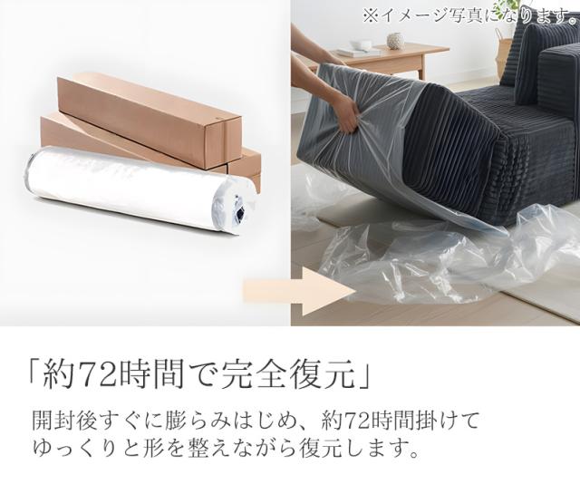 圧縮 カウチソファ 290cm 3人掛け スエード 圧縮 ソファ フロアソファ コーナーソファ リビングソファ ソファー カウチ カウチソファー 3人 3人掛 3P オットマン 肘付き クッション付き sofa l字 北欧 脚なし 新生活応援 SFA-16GJ_8