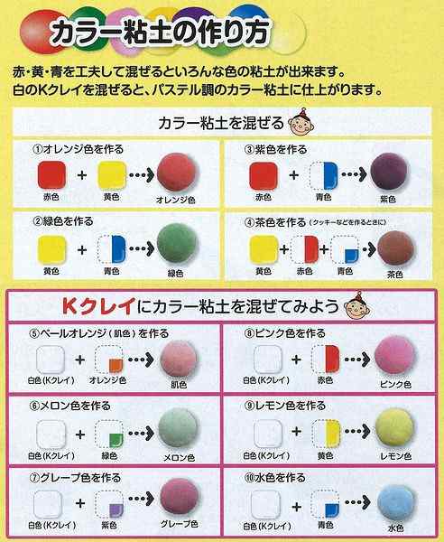 軽くてキメが細かいカラー粘土 カラーkクレイa 3色セット 手作り 工作 キット 夏休み 研究 彫塑 クレイ 粘土 ねんど 教材の通販はau Pay マーケット 手作り工房 遊