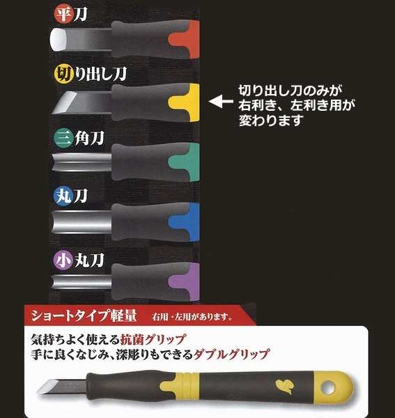 切れ味が長持ちする「よしはる製」 彫刻刀 ブラック（5本組）収納バッグ付［プリティーリボン］/版画 図工 小学生 使いやすい シンプルの通販はau  PAY マーケット - 手作り工房 遊