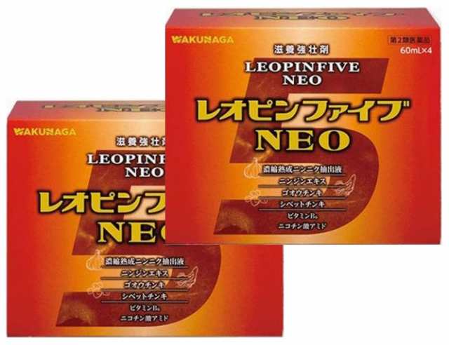 レオピンファイブNEO 60mL×4本入[2個セット]