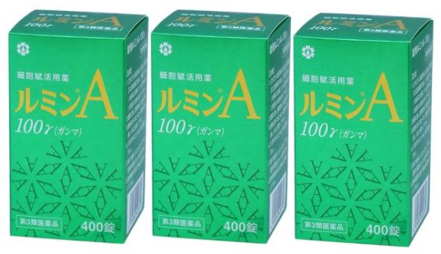 【第3類医薬品】錠剤ルミンＡ−100γ 400錠[3個セット]【日邦薬品工業】