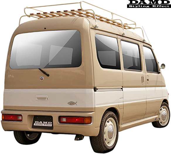 【Ms】 ホンダ アクティ / ホビオ / バモス LA/ABA-HM1・2 (2001.9-2005.12) DAMD LOCO BOY TYPE2  フロントバンパーフェイス ／／ ダムド｜au PAY マーケット