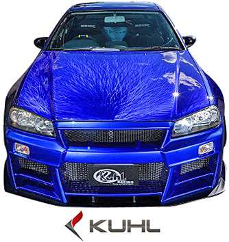 Ms】日産 R34 GT-R (1999y-2003y) Kuhl Racing フロントディフューザー