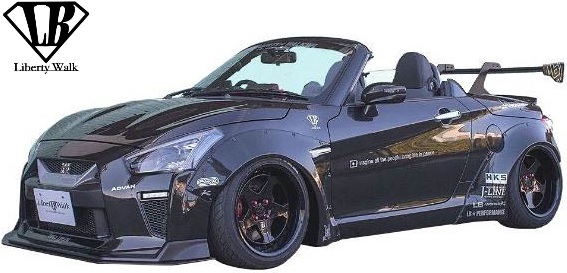 Ms ダイハツ コペン La400k 14y Lb Nation Copen Gt K Ver 1 Gtウィング コンプリートボディキット 4点 Liberty Walk エアの通販はau Pay マーケット エムズインターナショナル Au Pay マーケット店