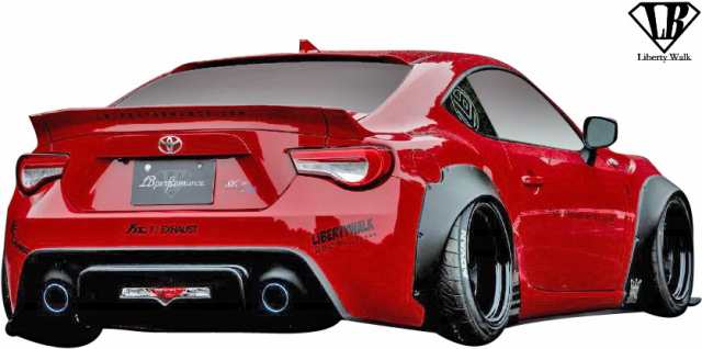 スバルB86 BRZ ダックテール リアスポイラー