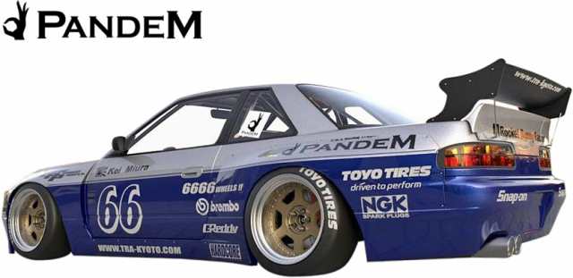 Ms】日産 S13 シルビア (1988y-1993y) PANDEM フロントフェンダー 左右