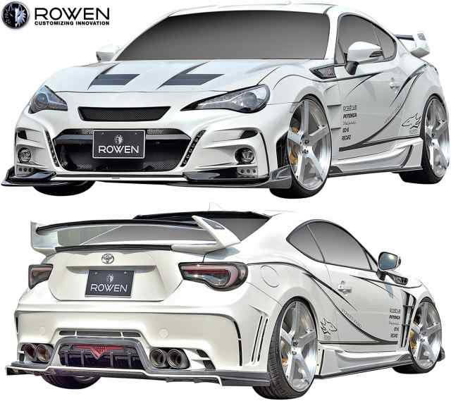 86 BRZ rowenリアスポイラー-