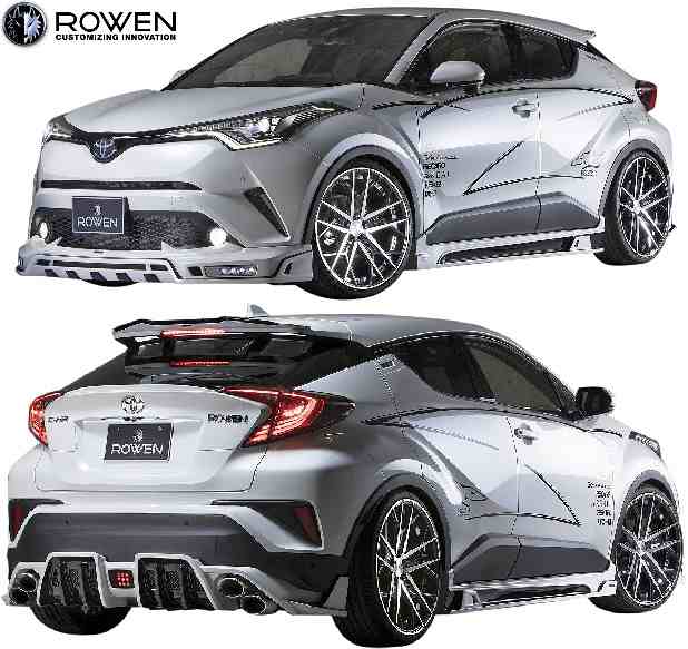Ms】トヨタ C-HR RR 前期 (2016.12-2019.09) ROWEN フロントスポイラー