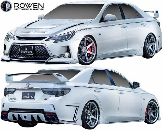 Ms トヨタ 130 マークx Gs Gr Sport 12 08 16 11 17 09 Rowen Premium01s 3 5l ステンレステール エキゾースト 左右4本の通販はau Pay マーケット エムズインターナショナル Au Pay マーケット店