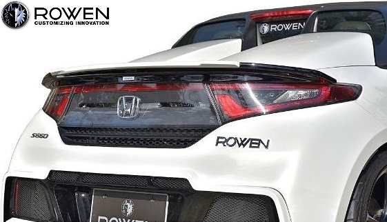 Ms ホンダ S660 Jw5 15 04 Rowen トランクスポイラー Frp エアロ リアウイング リヤウイング ロェン ロウェン ロ ウェン Honの通販はau Pay マーケット エムズインターナショナル Au Pay マーケット店