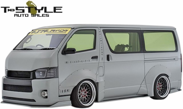 Ms】 トヨタ 200 ハイエース 4型 ナロー ボディ (2013.11-) TSD style