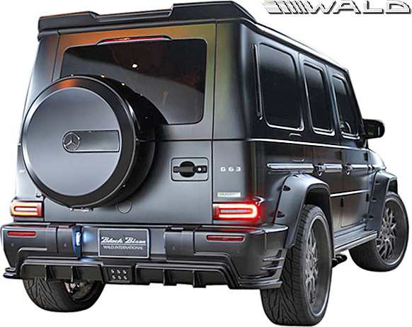 Ms】W463 ベンツ AMG G63 G550 G350d (2018y-) WALD Black Bison リア