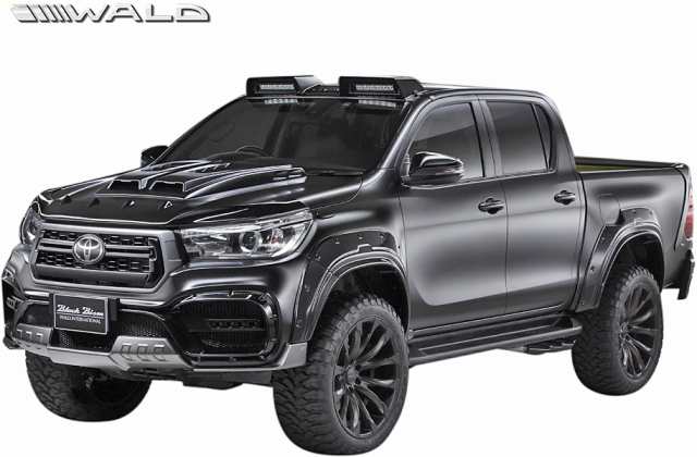 Ms】 トヨタ 後期 GUN125 ハイラックス (R2.8-) WALD フロント ルーフスポイラー (LEDランプ付属) HILUX ヴァルド  バルド エアロ パーの通販はau PAY マーケット - エムズインターナショナル au PAY マーケット店