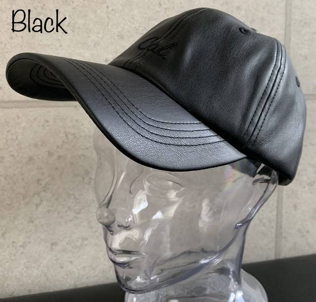 3色展開 帽子 レザー キャップ フロントロゴ 同色 刺繍 フェイクレザー シンプル メンズ レディース オールシーズン Cap 店内商品2点以の通販はau Pay マーケット Green Clover