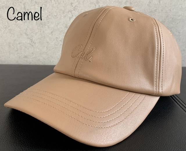 3色展開 帽子 レザー キャップ フロントロゴ 同色 刺繍 フェイクレザー シンプル メンズ レディース オールシーズン Cap 店内商品2点以の通販はau Pay マーケット Green Clover