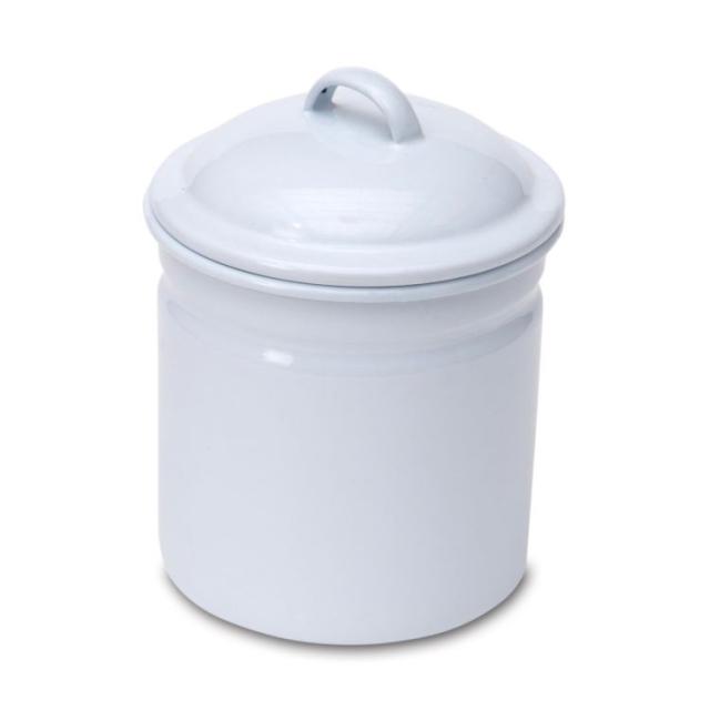 キャニスター 700ml おしゃれ 保存 容器 蓋付き ホーロー ホワイト 白 ポット シンプル 塩 砂糖 珈琲豆 ツールスタンド キッチン ストッの通販はau Pay マーケット Utatane