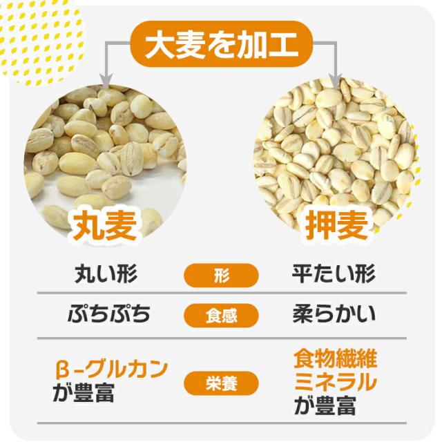 特選押麦　5kg×5〔チャック付〕／国産 宅配便 送料無料 チャック付 国産 特選 大麦 食物繊維 βグルカン こわけや_3