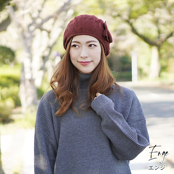 ベレー帽 おしゃれ 秋冬 メール便送料無料 ニット帽 レディース おでかけ 帽子 リボン 外出用 秋冬用 可愛い かわいい 小さめ 小さいの通販はau Pay マーケット Hanahana15