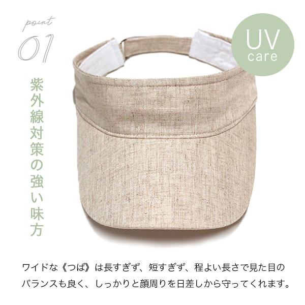 サンバイザー レディース メール便送料無料 春夏 レーヨン 麻 つば広 Uvケア 紫外線対策 Uv対策 サイズ調節 マジックテープ スポーツ の通販はau Pay マーケット Hanahana15