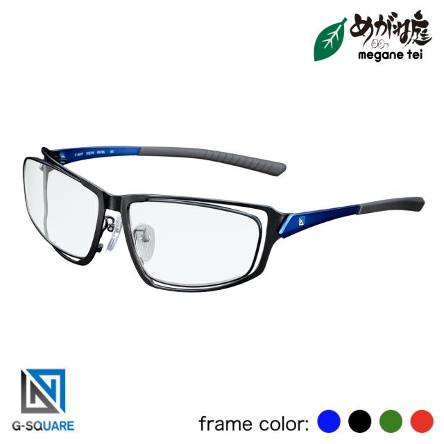 G-SQUARE アイウェア フルリムタイプ Professional model 度なし(ゲーミンググラス　ブルーライトカット メガネ ヘッドセット PC用 プロゲーマー監修)の通販は