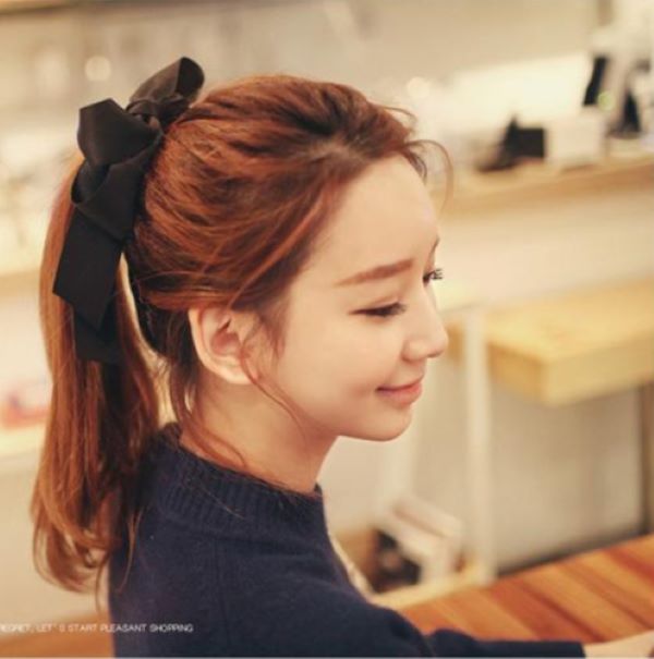 ヘアゴム ヘアアクセサリー ロング リボン サテン 素材 エレガント クラシック 髪飾り おしゃれ ヘアー の通販はau Pay マーケット Zuisei