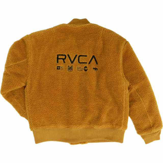 RVCA ルーカ メンズ アウター BA042765 リバーシブル ボア ジャケット HOTH MA-1 JACKET あったか_f　｜au PAY  マーケット