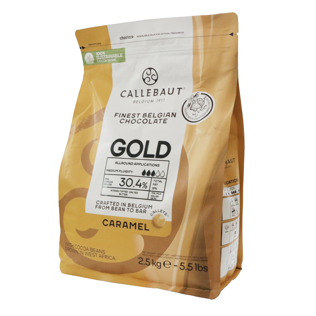カレボーGOLDチョコレート30.4％ 2.5kg 夏季クール便  受注発注商品
