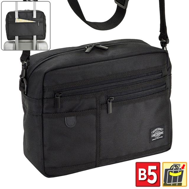 ショルダーバッグ ビジネスバッグ メンズ B5 軽量 キャリーバー通し 出張 旅行 観光 黒 Kbn Andy Hawardの通販はau Pay マーケット 鞄倶楽部
