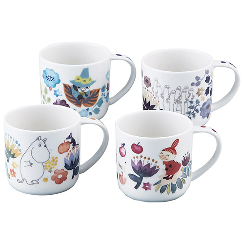 ムーミン 4ピースマグセット K20610718 4個セットの通販は